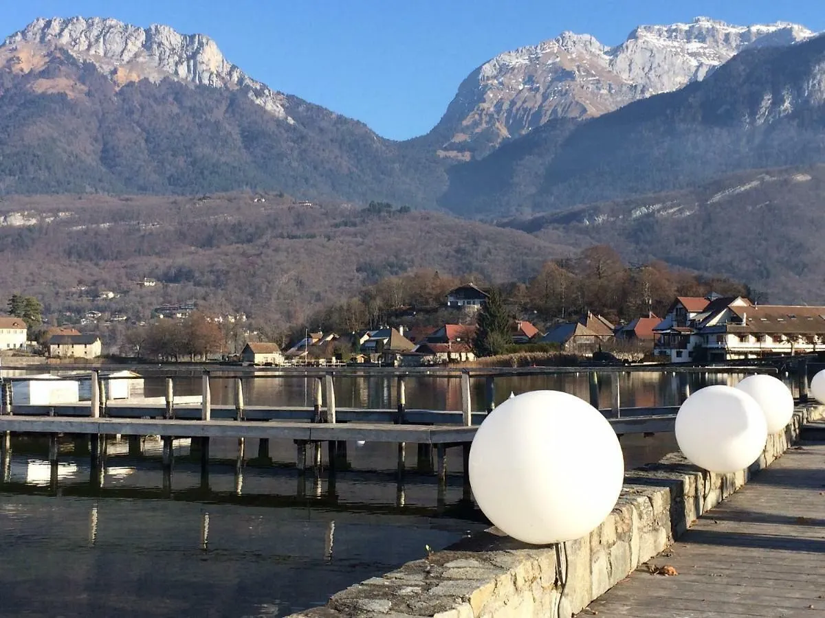 La Baie Des Voiles ,Vue Lac D'Annecy ,Plage Privee Apartment Duingt