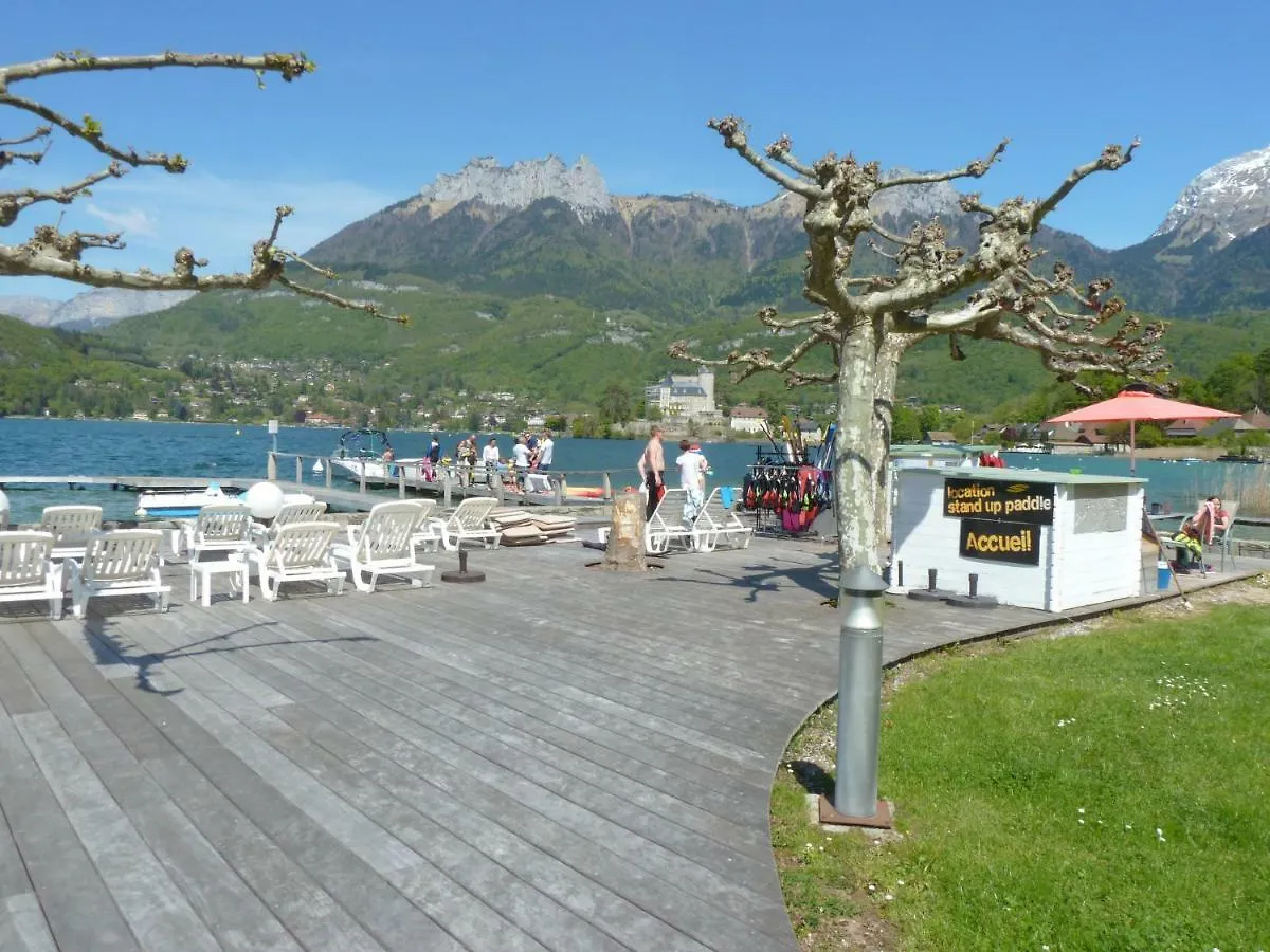 Apartment La Baie Des Voiles ,Vue Lac D'Annecy ,Plage Privee Duingt